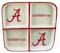 The Memory Company NCAA 4 Section Square Ceramic Tray
